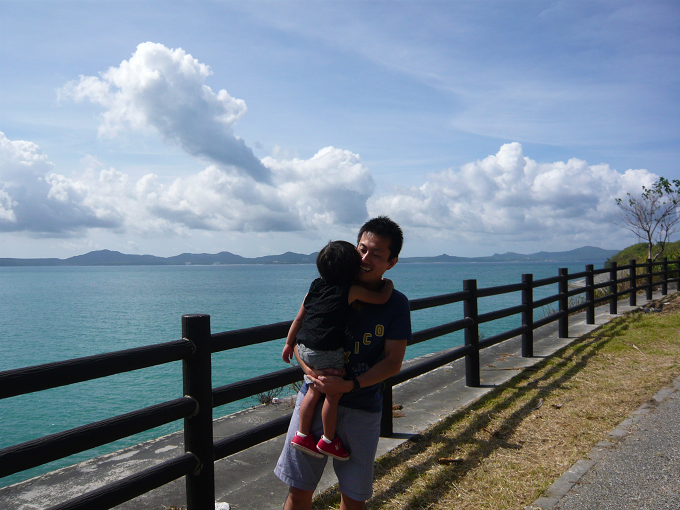 2012年夏～沖縄美ら海水族館へ向かう途中の１枚