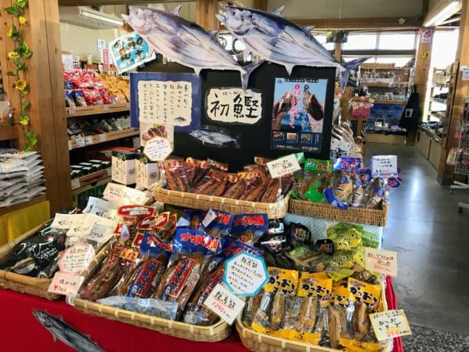 道の駅ビオスおおがたの売り場